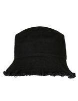 Flexfit FX5003OE Open Edge Bucket Hat - Black - One Size - thumbnail