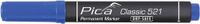 Pica 521/41 Perm. Marker 2-6mm beitel blauw,10st.