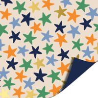 Toonbankrol 50cm 100m - Stars/blauw