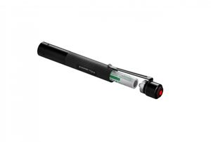 Ledlenser 502176 P2R Core Penlight werkt op een accu LED 108 mm Zwart