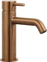 Saqu Eurotrend wastafelkraan geborsteld koper