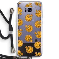 You Had Me At Pizza: Samsung Galaxy S8 Transparant Hoesje met koord