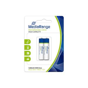 MediaRange MRBAT122 huishoudelijke batterij Oplaadbare batterij AAA Nikkel-Metaalhydride (NiMH)