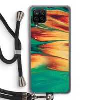 Green Inferno: Samsung Galaxy A12 Transparant Hoesje met koord Green Inferno: Samsung Galaxy A12 Transparant Hoesje met koord