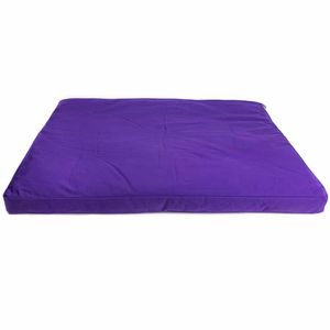 Meditatiemat Zabuton Violet Katoen - 86 x 66 x 6 cm - incl. Binnenhoes