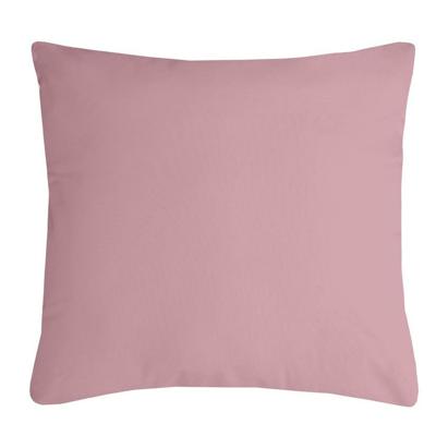Stof Textile sierkussen Nelson - roze - 40 x 40 cm - bank kussens - polyester