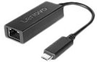Lenovo GX90M41965 kabeladapter/verloopstukje USB-C RJ-45 Zwart - thumbnail