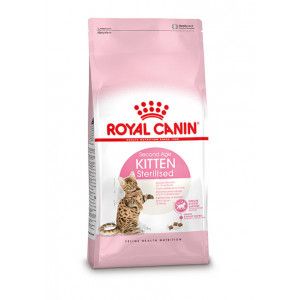 Royal Canin Kitten Sterilised droogvoer voor kat Katje Gevogelte, Rijst, Groente 2 kg