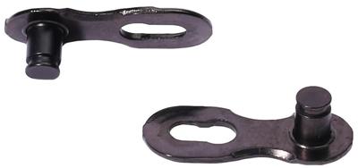 KMC missinglink 11 dlc - 5.65mm - zwart - fietskettingverbinder
