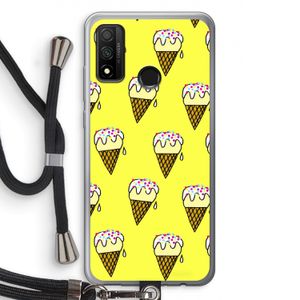 Isjes: Huawei P Smart (2020) Transparant Hoesje met koord