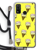 Isjes: Huawei P Smart (2020) Transparant Hoesje met koord