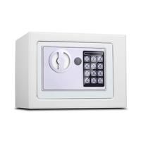 17E Home Mini elektronische beveiliging Lock box Wandkast veiligheid box zonder munt bediende functie (wit)
