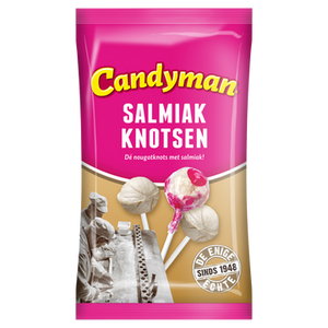 Candyman Salmiakknotsen 125g bij Jumbo