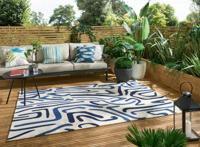 Harlequin - Synchronic Japanese Ink/Origami outdoor 442308 - 250x350 cm Vloerkleed