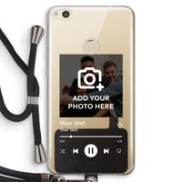 Music Player: Huawei Ascend P8 Lite (2017) Transparant Hoesje met koord