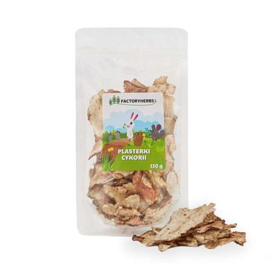FACTORY HERBS Chicory slices - snack voor knaagdieren en konijnen - 130g