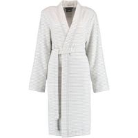 Cawö Cawö Dames Badjas 1214 Weiss-silber 34