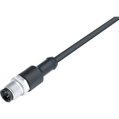 binder 77 3429 0000 50708-0200-20 Sensor/actuator connector, geassembleerd Aantal polen (sensoren): 8 Stekker, recht 2 m 1 stuk(s)