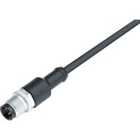 binder 77 3429 0000 50708-0200-20 Sensor/actuator connector, geassembleerd Aantal polen (sensoren): 8 Stekker, recht 2 m 1 stuk(s)