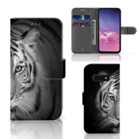Samsung Galaxy S10e | Telefoonhoesje | Met pasjeshouder | Tijger