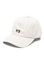 Y-3 casquette à logo brodé - Gris - thumbnail