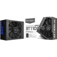 SilverStone SST-ST1100-TI v2.0 voeding 8x PCIe, Kabel-Management - thumbnail