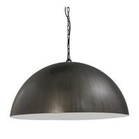 Masterlight Gunmetal hanglampIndustria 80 met wit - 2201-30-06-K