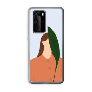 Leaf: Huawei P40 Pro Transparant Hoesje
