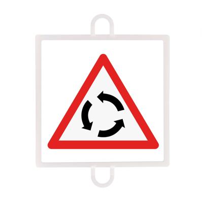TRAFFIC SIGN DANGER Nº 1 (GIRAALRIA INTERSECTION)