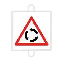 TRAFFIC SIGN DANGER Nº 1 (GIRAALRIA INTERSECTION)