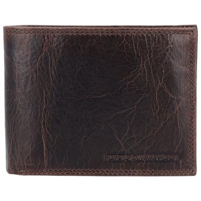 Hide & Stitches Lage Billfold Next Navajo Donker Bruin
