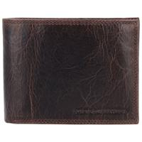 Hide & Stitches Lage Billfold Next Navajo Donker Bruin