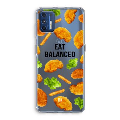 Eat Balanced: Motorola Moto G9 Plus Transparant Hoesje