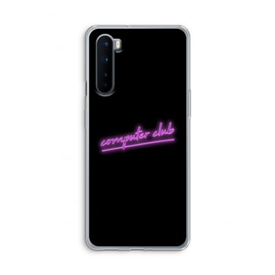Vice Black: OnePlus Nord Transparant Hoesje