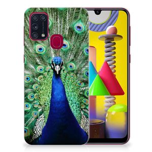 Samsung Galaxy M31 TPU Hoesje Pauw