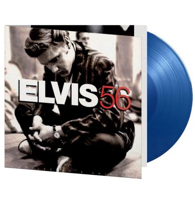 Elvis Presley - Elvis 56 LP Blauw Vinyl Gelimiteerd