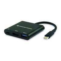 Conceptronic donn01b donn usb-c to hdmi adapter, usb 3.2 gen 1 (3.1 gen 1) type-a/c, hdmi, black