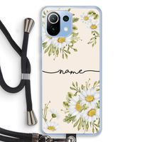 Daisies: Xiaomi Mi 11 Lite Transparant Hoesje met koord