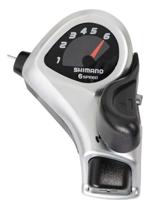 Versteller rechts 6 speed Shimano ST-TX50 - zwart/zilver