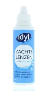 Idyl Contactlensvloeistof alles in een zachte lenzen (100 ml)