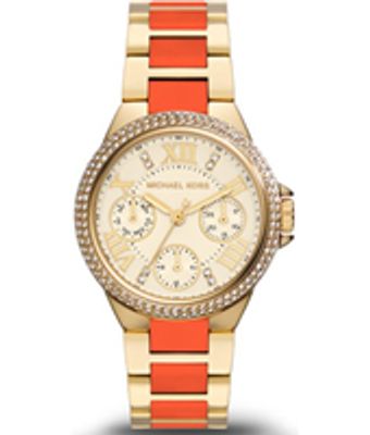 Horlogeband Michael Kors MK4307 Staal Bi-Color 18mm