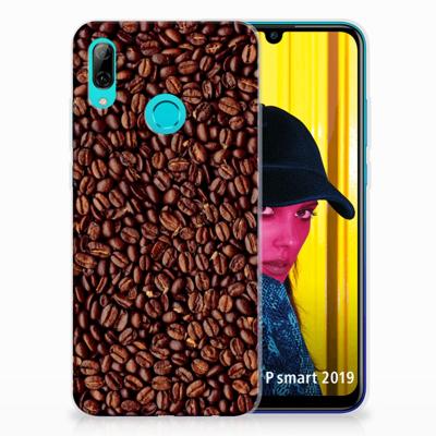 Huawei P Smart 2019 | Siliconen Case | Koffiebonen