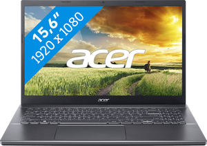 Acer Aspire 5 A515-57G-72R5 Laptop 39,6 cm (15.6") Full HD Intel® Core™ i7 i7-1255U 16 GB DDR4-SDRAM 512 GB SSD NVIDIA GeForce RTX 2050 Wi-Fi 6E (802.11ax) Windows 11 Home Grijs