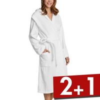 Schiesser Essentials Bathrobe With Hood