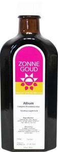 Zonnegoud Allium siroop