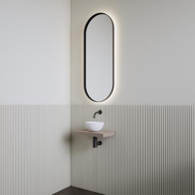 Fonteinset | BWS Leto | Planchet Taupe | Waskom Glans Wit