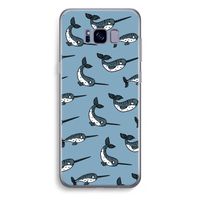 Narwhal: Samsung Galaxy S8 Plus Transparant Hoesje Narwhal: Samsung Galaxy S8 Plus Transparant Hoesje