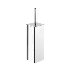 Toiletborstelhouder Sapho Colorado Vrijstaand Vierkant 36x8.8 cm Gepolijst RVS