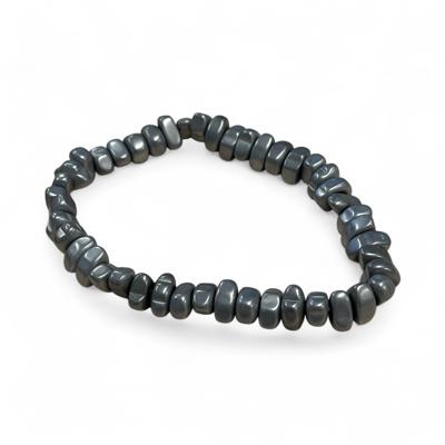 Hematiet Kralen Armband Grijs - Sieraden - Spiritueelboek.nl