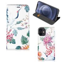 iPhone 12 Mini | Hoesje maken | Bird Flowers